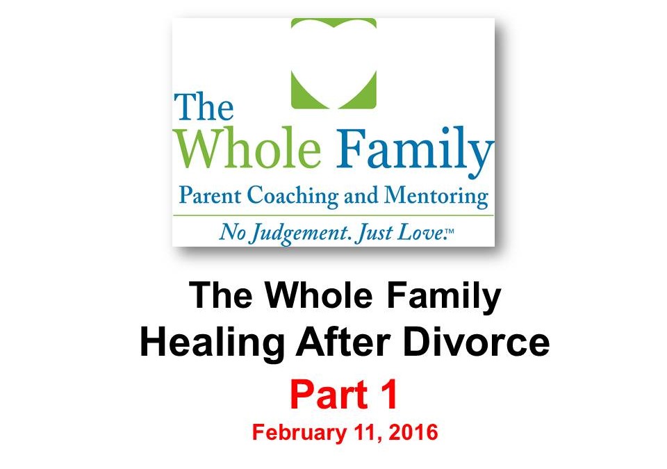 The Whole Family Healing After Diviorce – Workshop